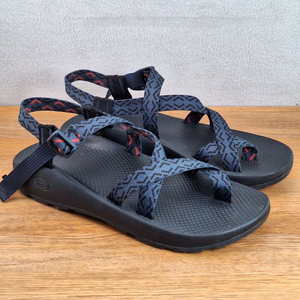 Chaco Z/2 Classic Men's 11 Stepped Navy Adjustable Sport Sandals Toe Strap